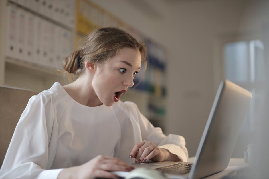 person looking at computer screen showing digital eye strain effects